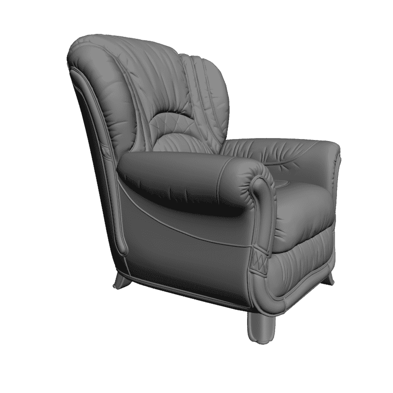 картинка Кресло M3-091 3D-STL.COM