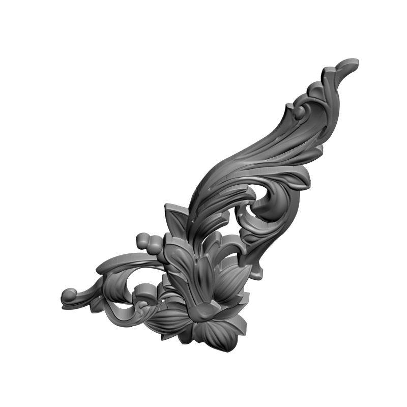 картинка Угловой элемент D19-058 3D-STL.COM