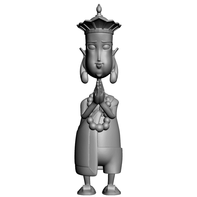 картинка Паломничество -Тан Сен PI1-238 3D-STL.COM