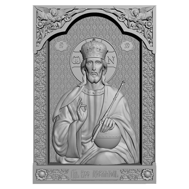 картинка Господь Вседержатель V3-197 3D-STL.COM