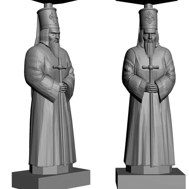 картинка Набор шахмат. Русские PI3-094 3D-STL.COM