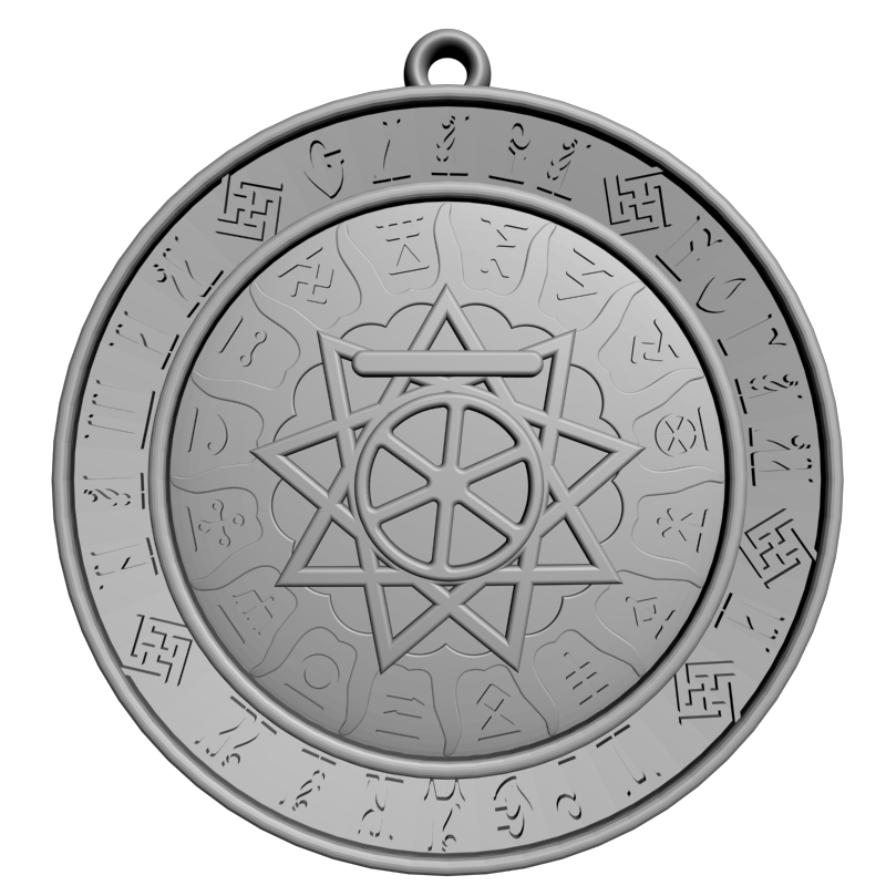 картинка Оберег Чертог Финиста RG1-148 3D-STL.COM
