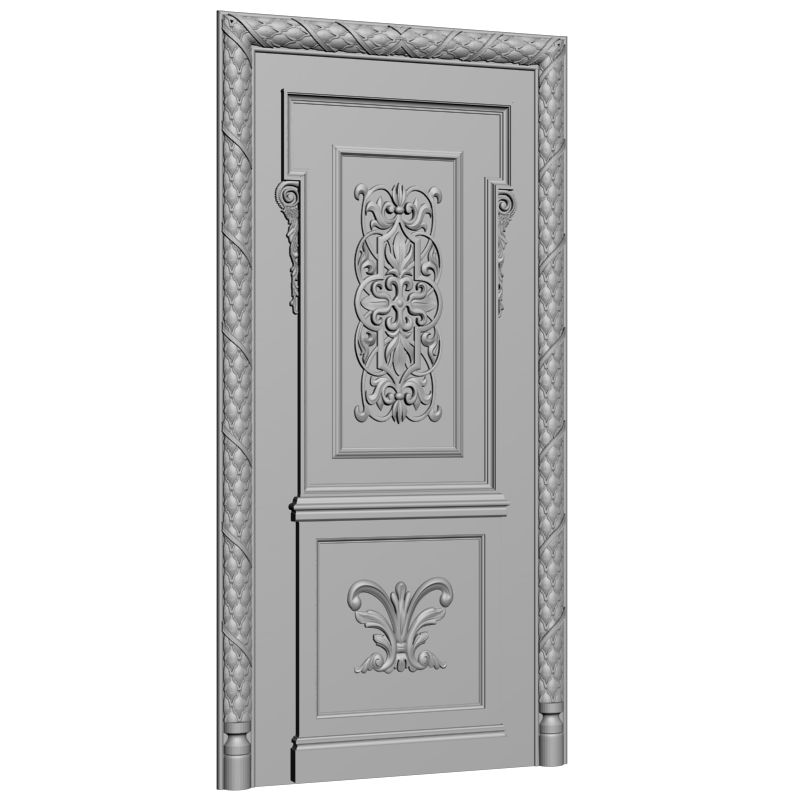 картинка Двери резные H3-062 3D-STL.COM