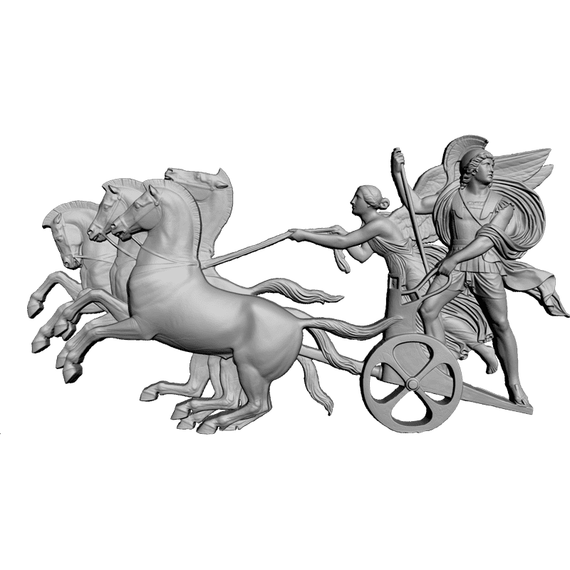 картинка Колесница P4-103 3D-STL.COM