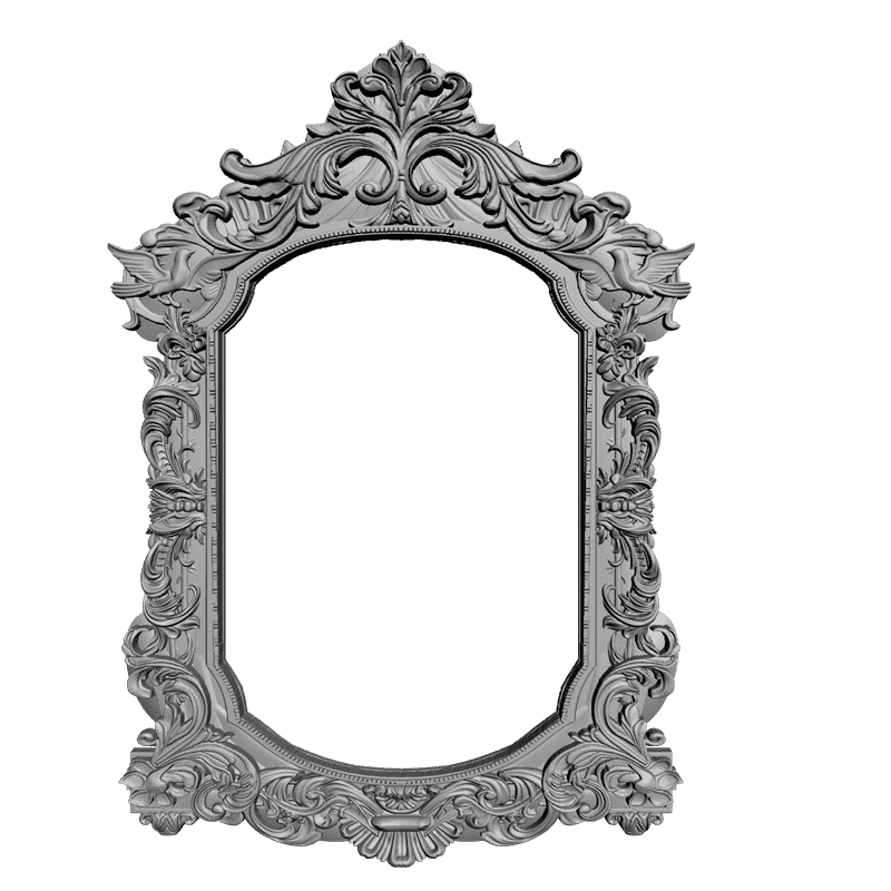 картинка Рама резная D14-241 3D-STL.COM