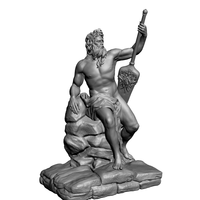 картинка Голый Воин L3-262 3D-STL.COM
