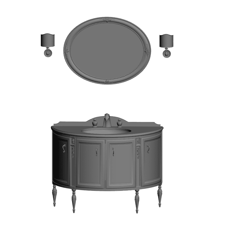 картинка Комплект мойка Petracers M14-005 3D-STL.COM