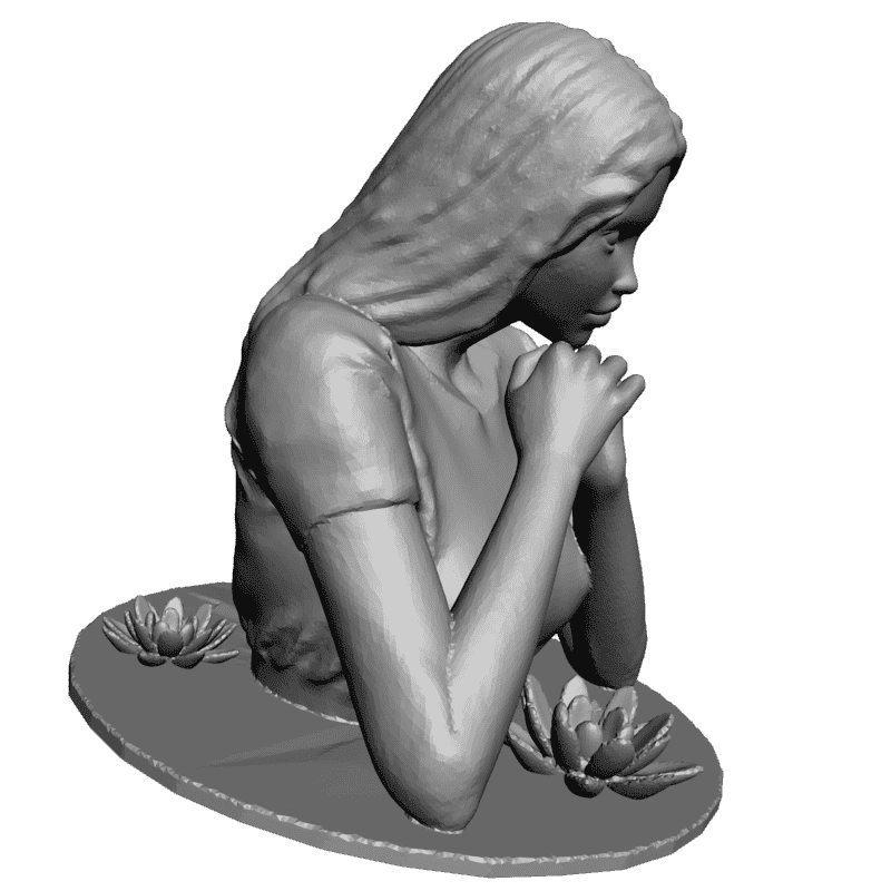 картинка Посмотри мне в глаза L2-058 3D-STL.COM