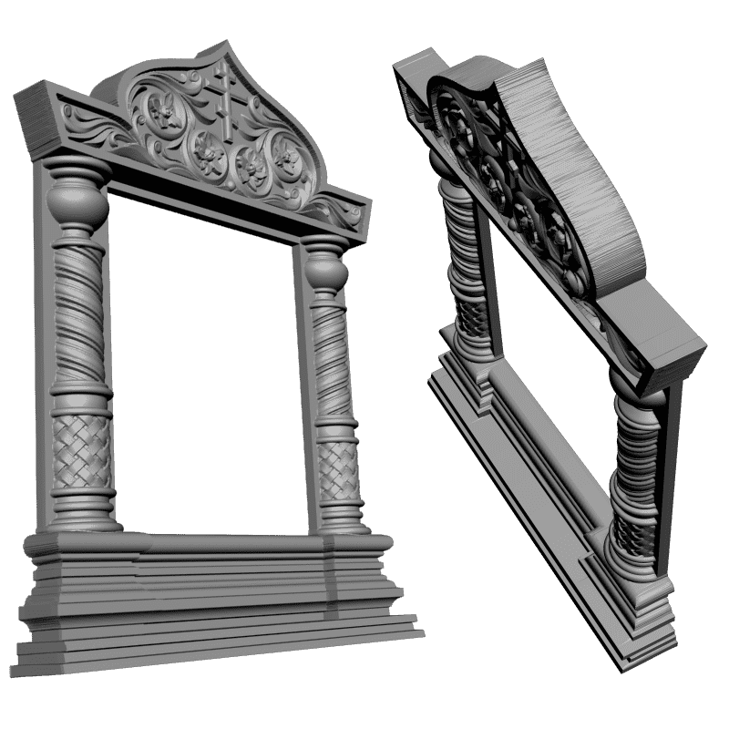 картинка Киот V4-020 3D-STL.COM