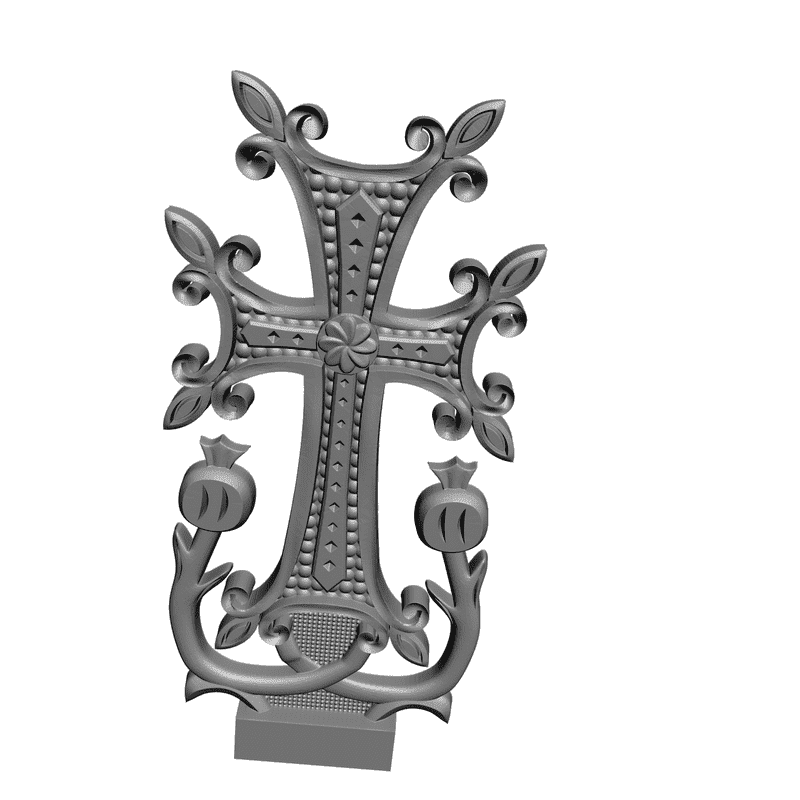 картинка Крест V5-009 3D-STL.COM