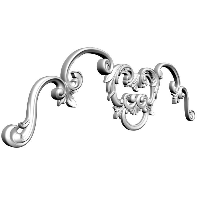 картинка Накладка резная D10-304 3D-STL.COM
