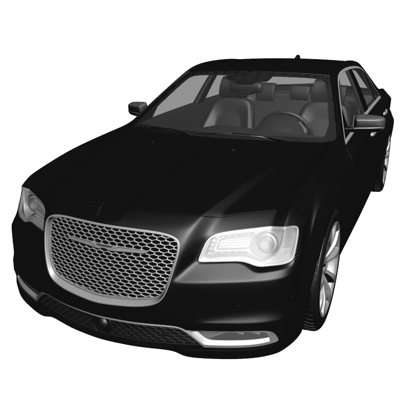 картинка Chrysler 300 2015 RT3-032 3D-STL.COM
