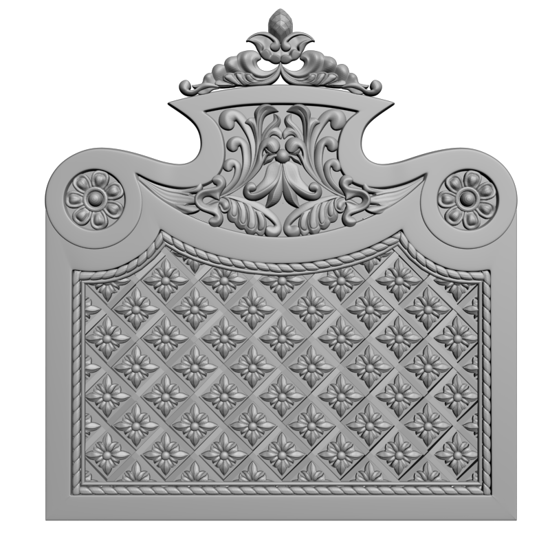 картинка Накладка декоративная D10-427 3D-STL.COM