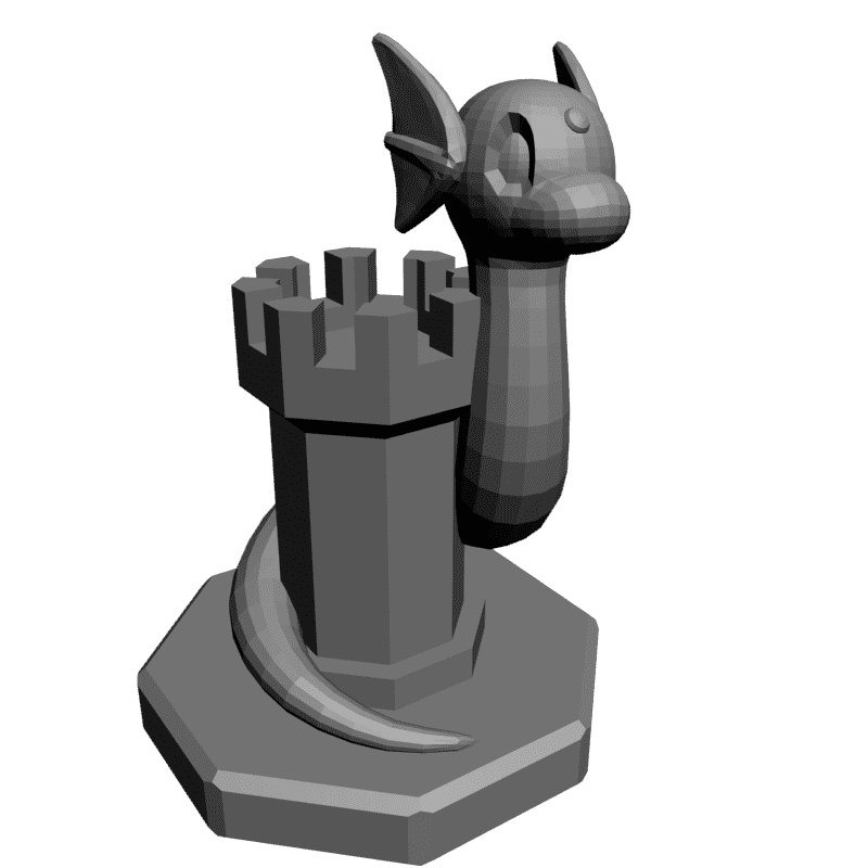 картинка Набор шахмат. Покемоны PI3-115 3D-STL.COM