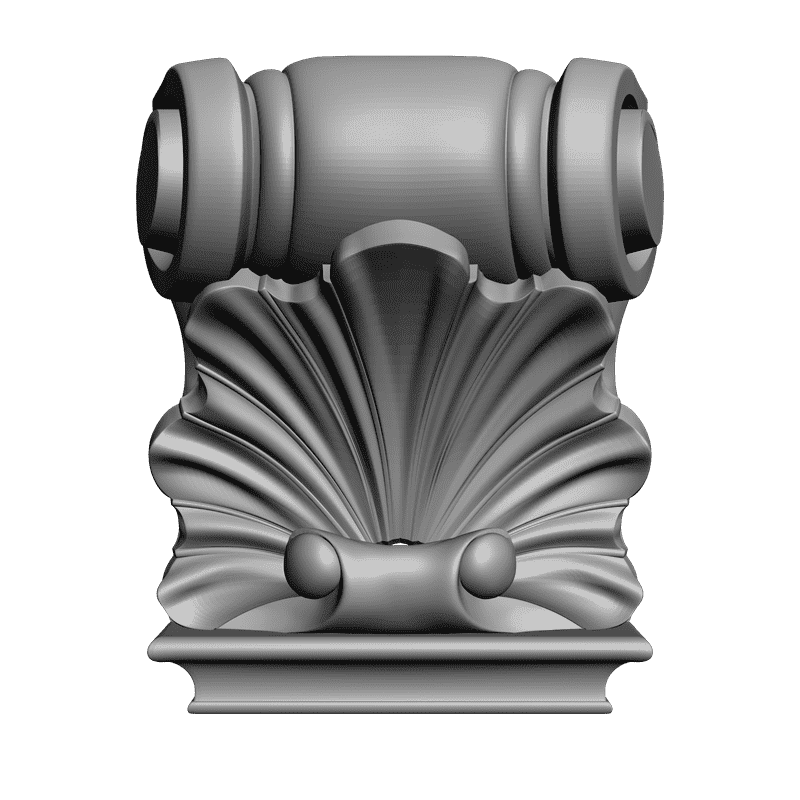 картинка Кронштейн резной D9-107 3D-STL.COM