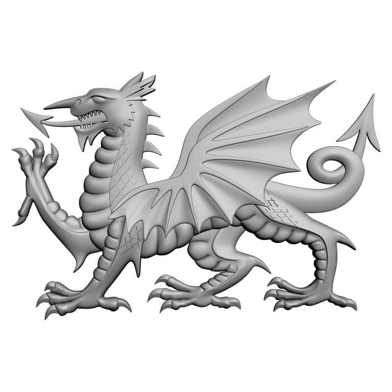 картинка Дракон F6-048 3D-STL.COM