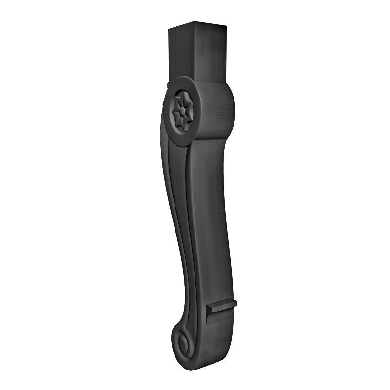 картинка Ножка мебельная M6-103 3D-STL.COM