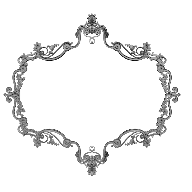 картинка Накладка декоративная D10-231 3D-STL.COM