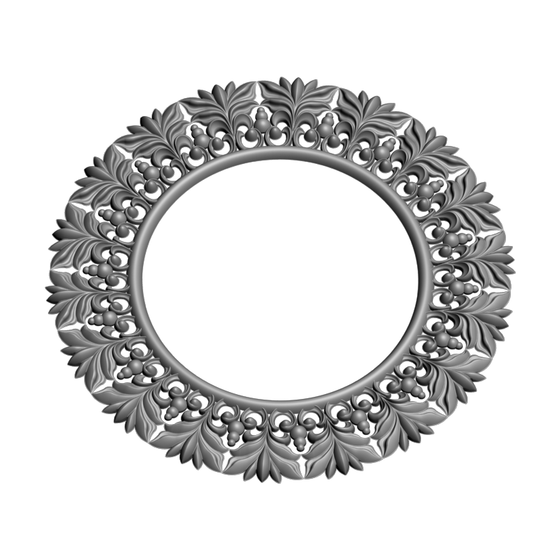 картинка Рама резная D14-530 3D-STL.COM