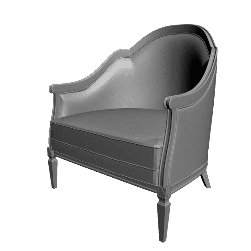 картинка Кресло M3-062 3D-STL.COM