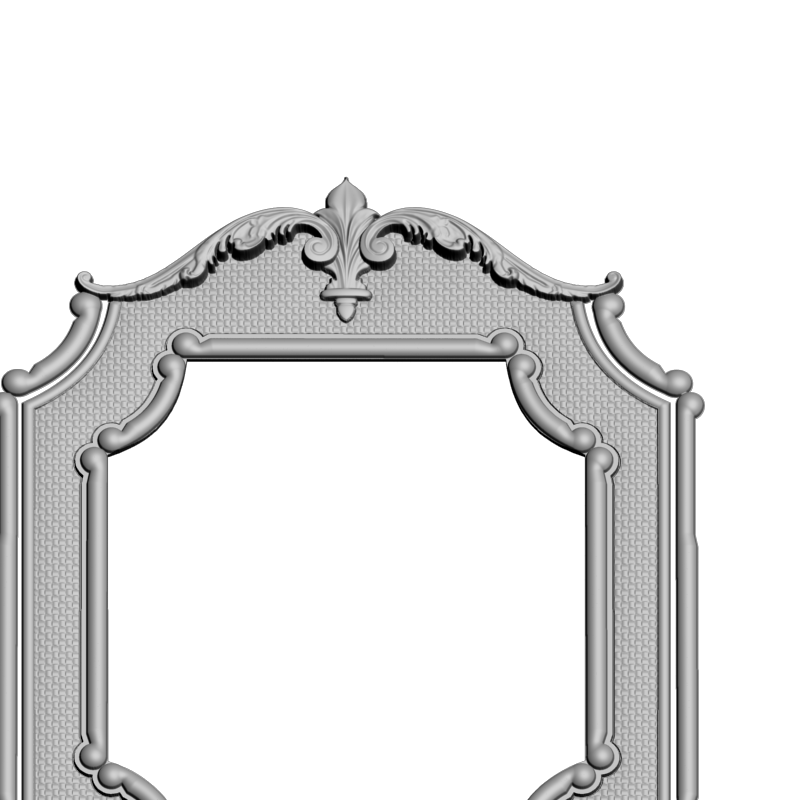 картинка Рама резная D14-500 3D-STL.COM