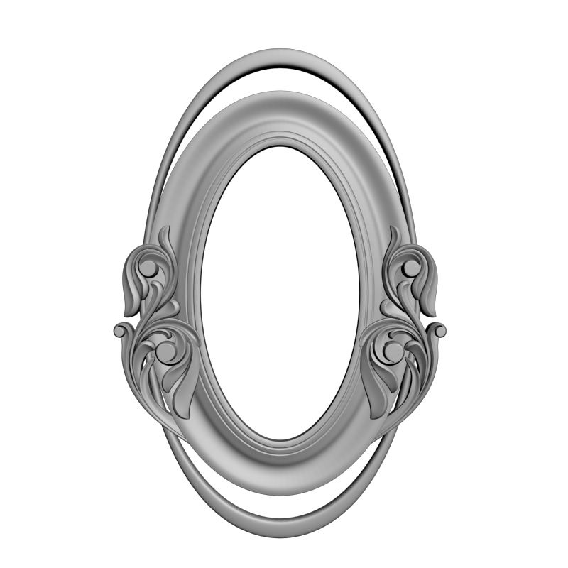 картинка Рама резная D14-421 3D-STL.COM