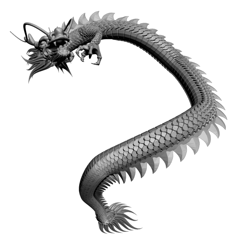 картинка Дракон F6-018 3D-STL.COM