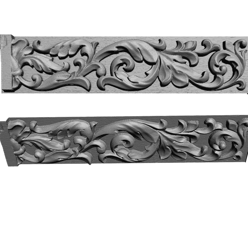 картинка Накладка резная D10-113 3D-STL.COM