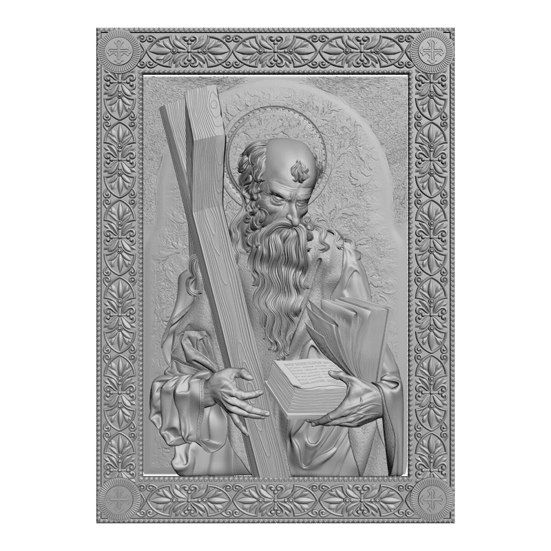 картинка Апостол Андрей V3-104 3D-STL.COM
