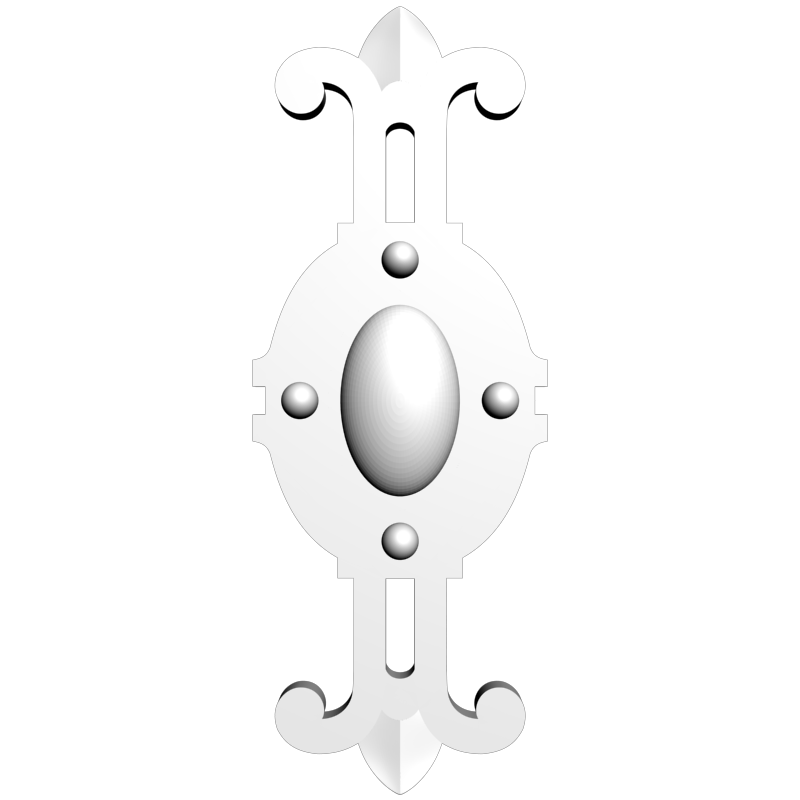картинка Накладка резная D10-294 3D-STL.COM