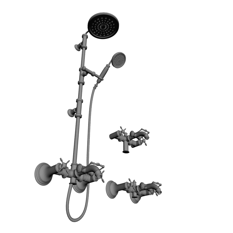 картинка Смесители в душевую M14-004 3D-STL.COM