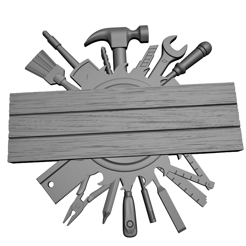 картинка Щит мастерской с инструментами RG3-080 3D-STL.COM
