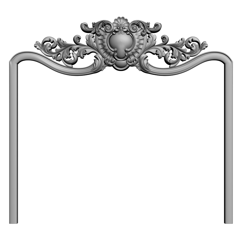 картинка Накладка на спинку M13-049 3D-STL.COM