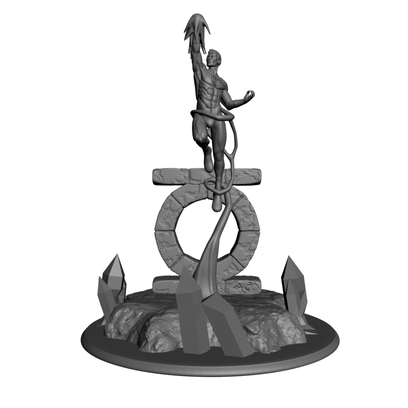картинка Зеленый фонарь P4-481 3D-STL.COM
