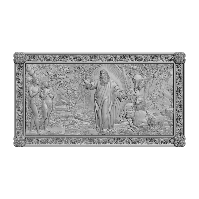 картинка Сотворение D12-192 3D-STL.COM