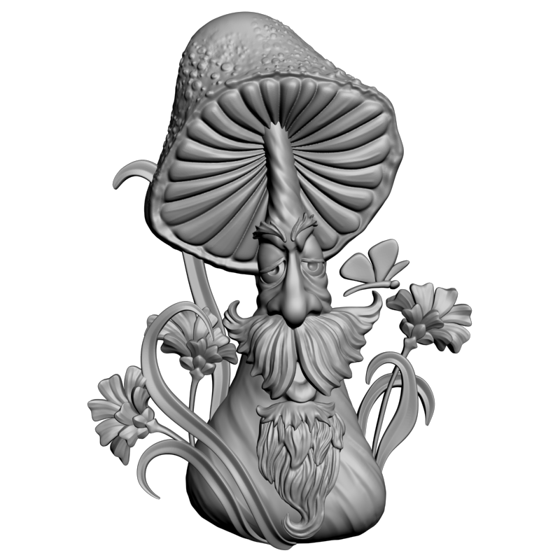 картинка Гриб PI1-275 3D-STL.COM