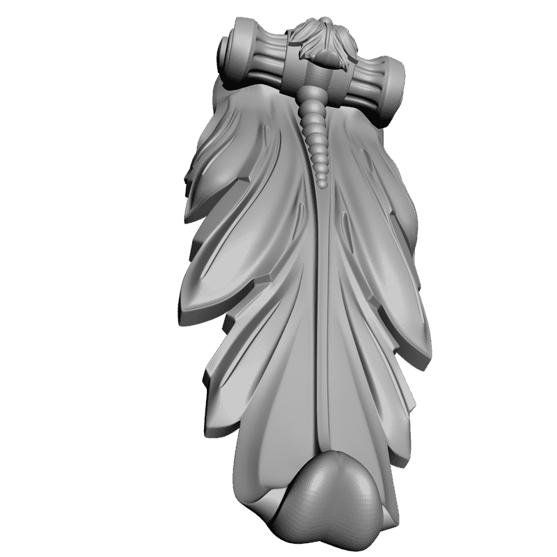 картинка Кронштейн резной D9-054 3D-STL.COM