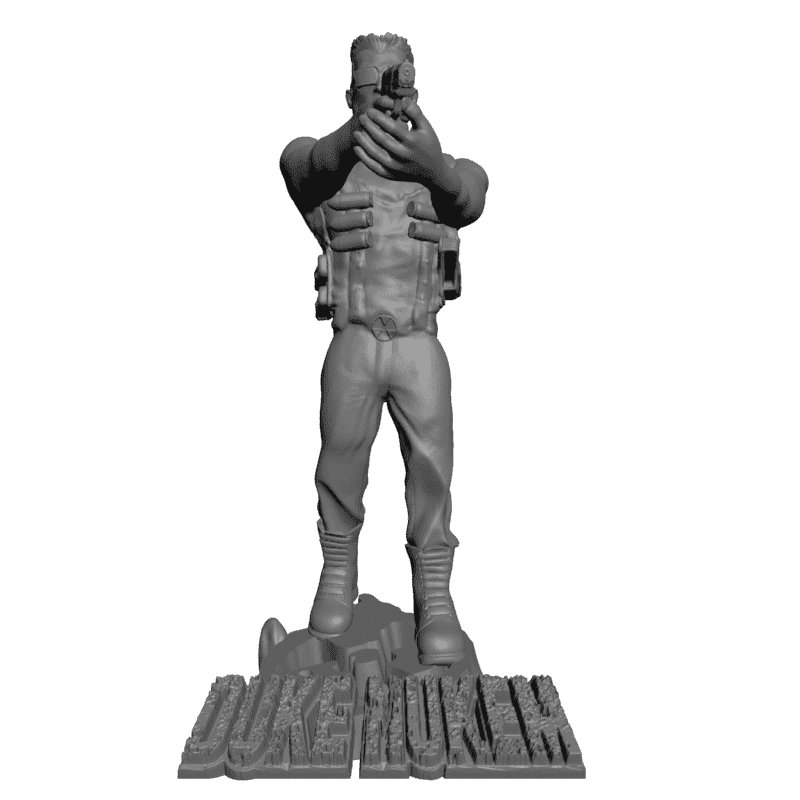 картинка Персонаж Duke Nukem PI1-213 3D-STL.COM