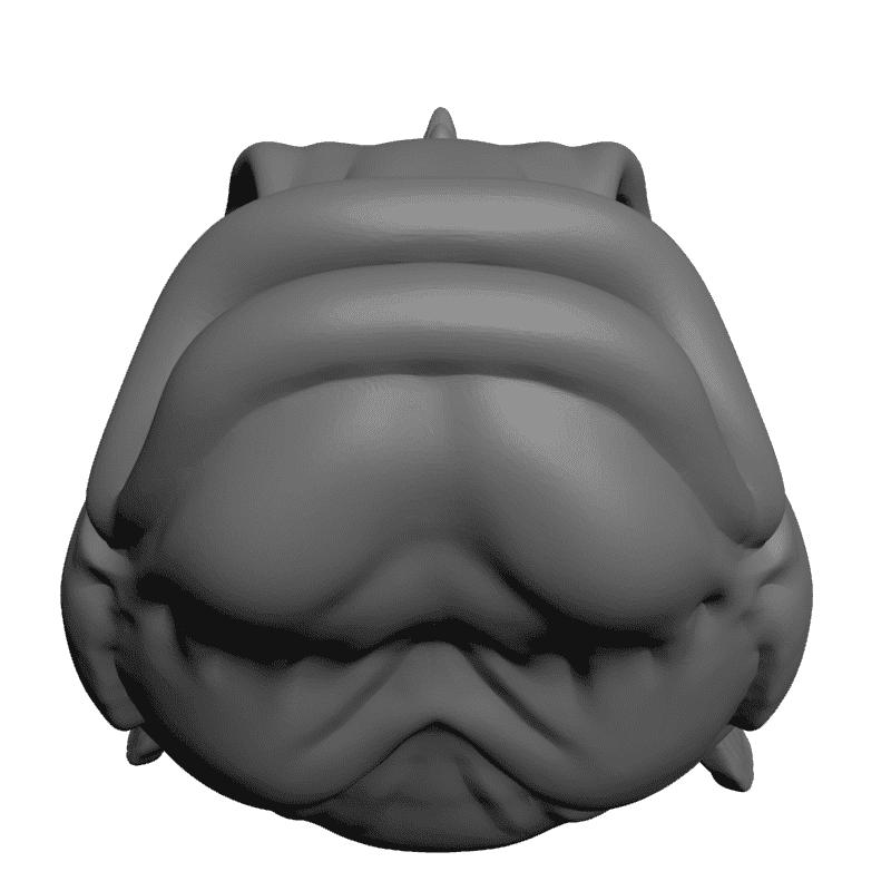 картинка Злая рыбка PI1-214 3D-STL.COM