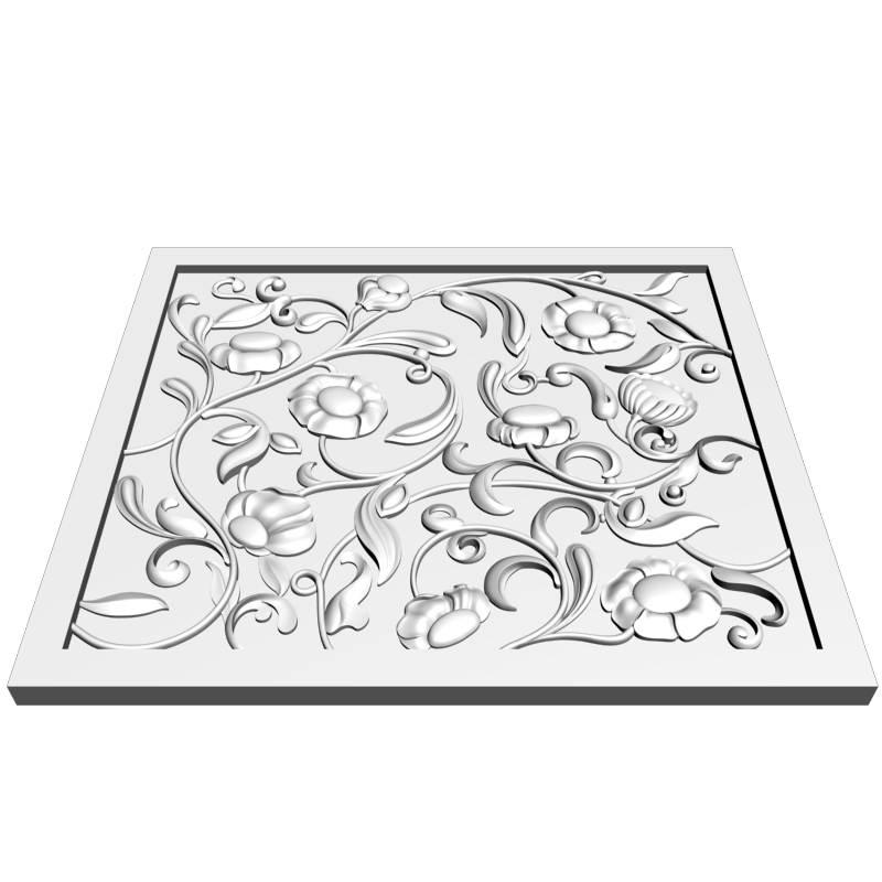 картинка Накладка резная D10-303 3D-STL.COM