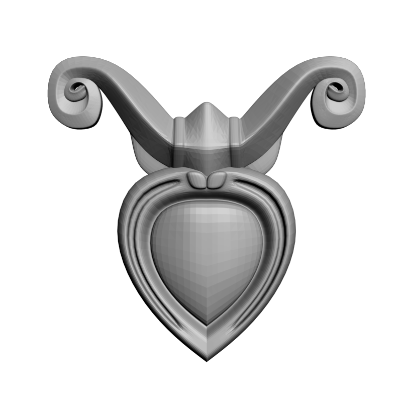 картинка Накладка резная D10-317 3D-STL.COM