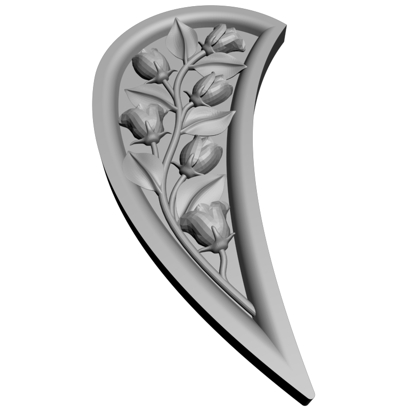 картинка Цветы P4-412 3D-STL.COM