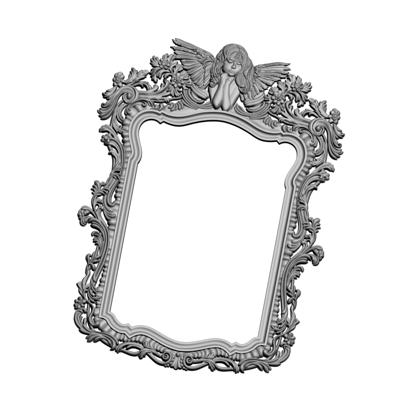 картинка Рама резная D14-477 3D-STL.COM
