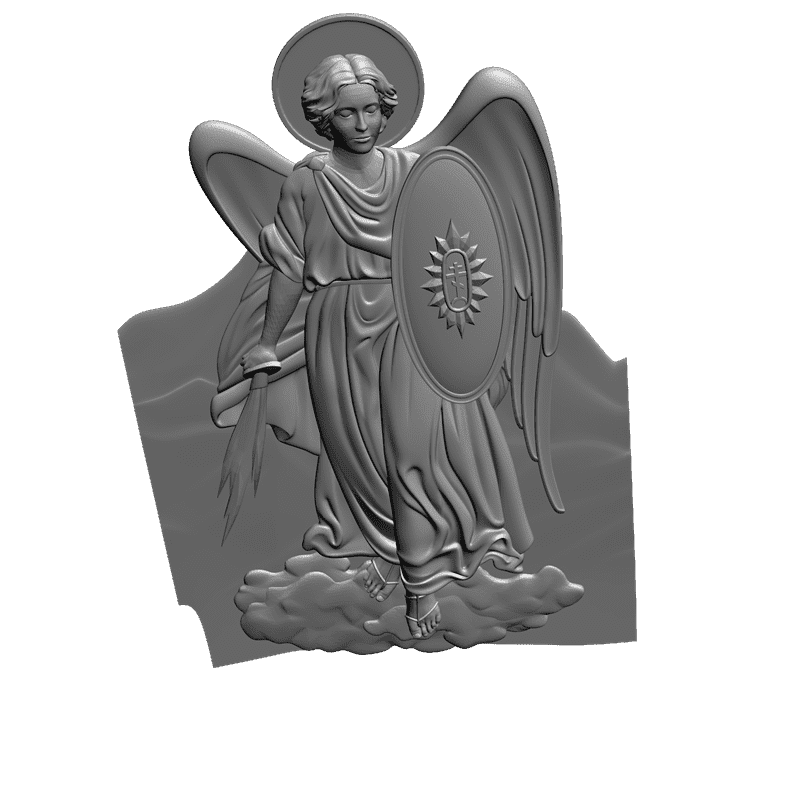 картинка Святой Апостол Михаил V1-035 3D-STL.COM