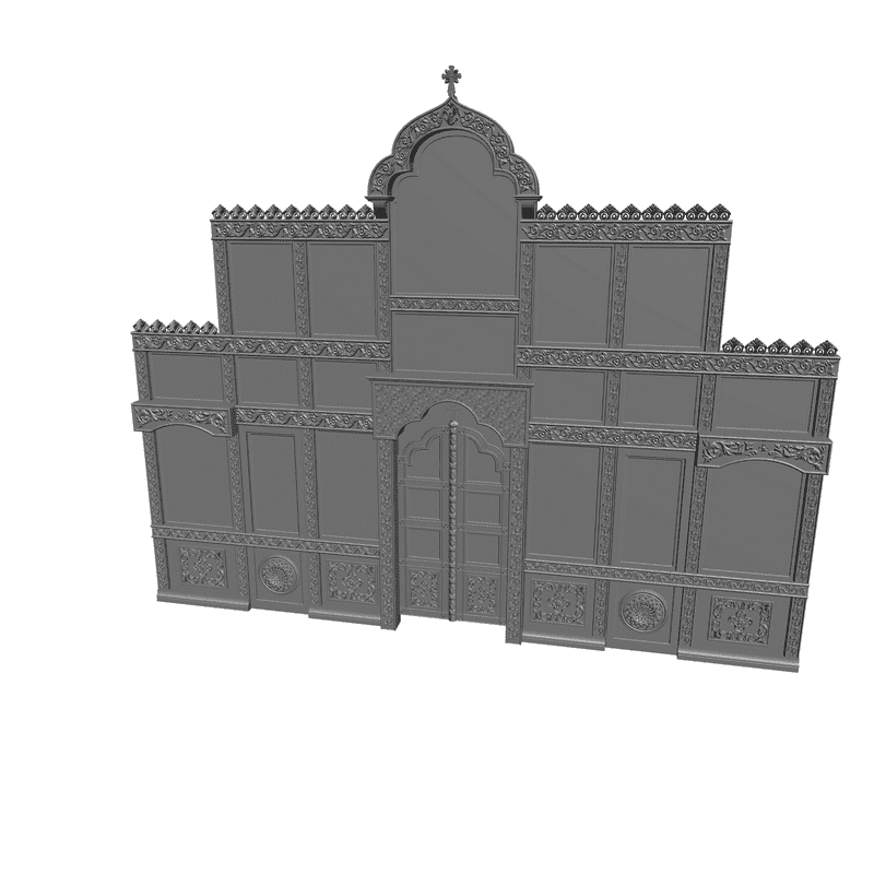 картинка Иконостас V2-004 3D-STL.COM