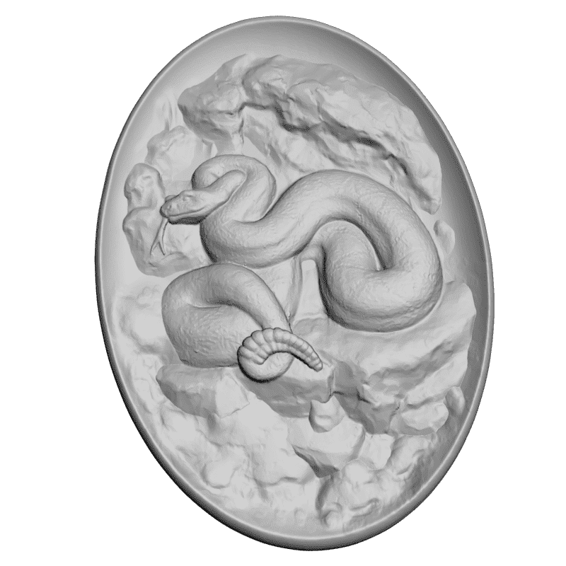 картинка Змея F2-020 3D-STL.COM