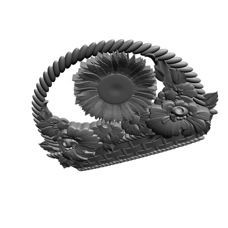 картинка Корзина P4-028 3D-STL.COM