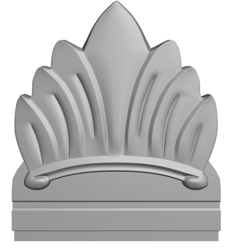 картинка Накладка декоративная D10-207 3D-STL.COM