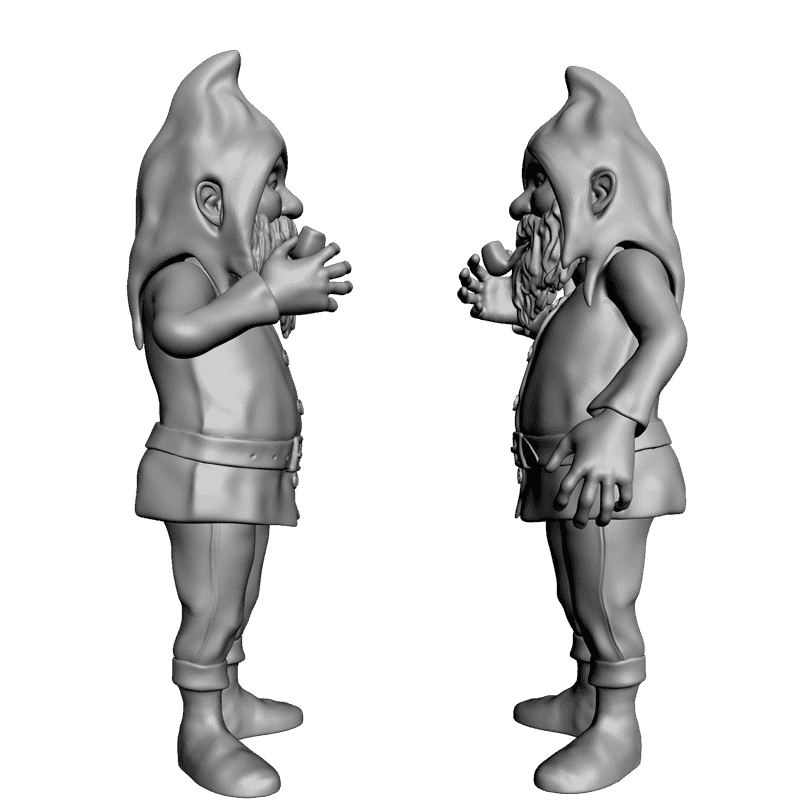 картинка Гном PI1-011 3D-STL.COM