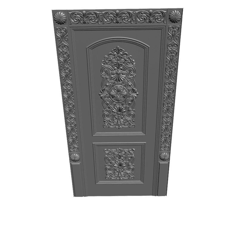картинка Дверь резная H3-021 3D-STL.COM